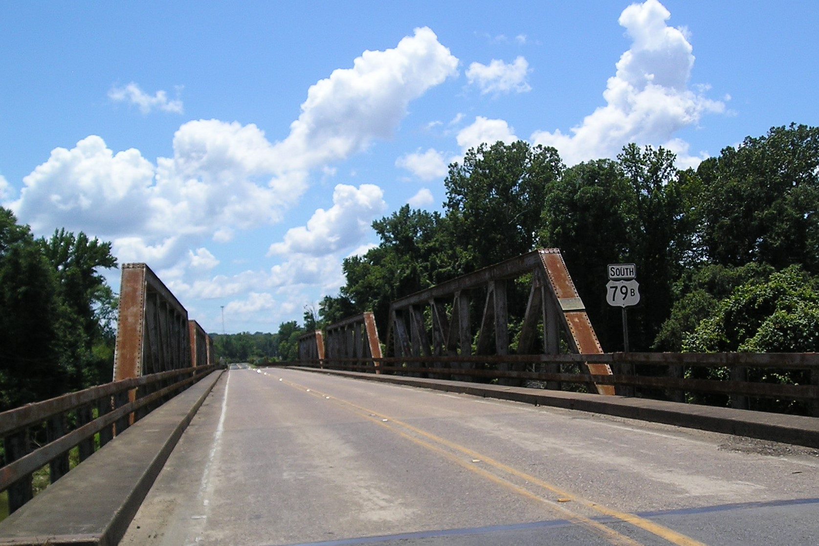 The Ben Laney Bridge over the Ouachita River