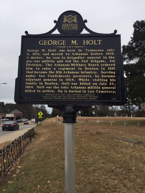 George M. Holt Marker