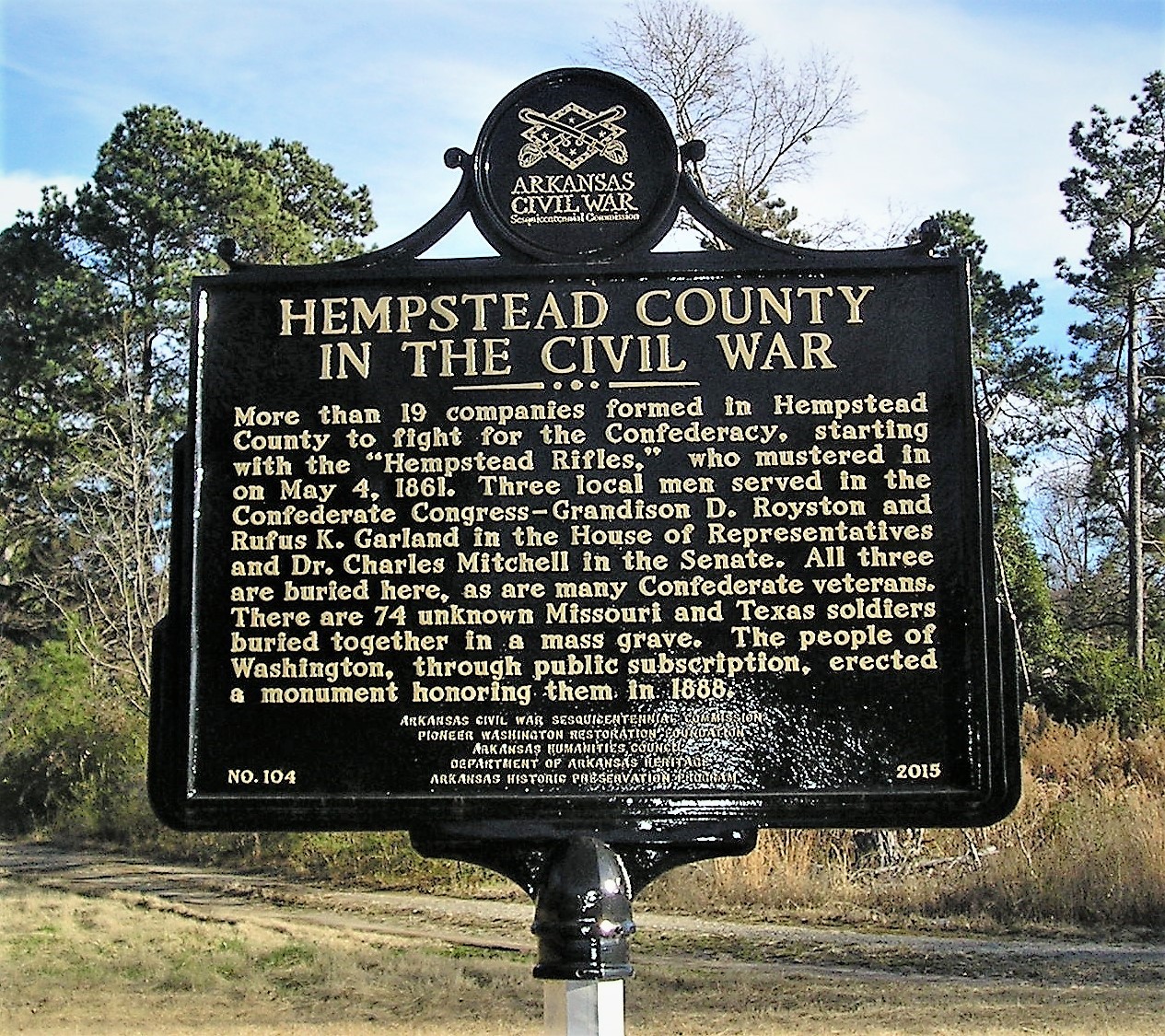 Cemetery Marker